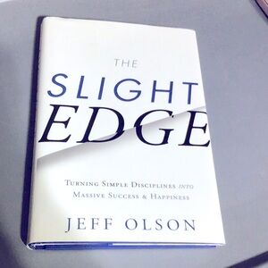 5/$25 The Slight Edge Jeff Olson hardcover with dustjacket 2013 8th Anniversary